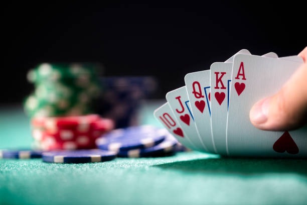 Live football and casino game interface